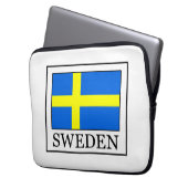 Schweden Laptopschutzhülle (Vorderseite Links)