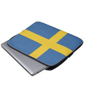 Schweden Laptopschutzhülle (Vorne Knopf)