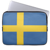 Schweden Laptopschutzhülle (Vorderseite)