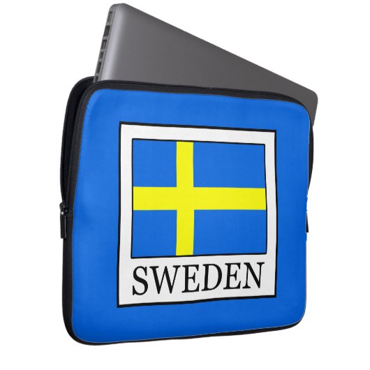 Schweden Laptopschutzhülle (Vorne Rechts)