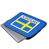 Schweden Laptopschutzhülle (Vorne Knopf)