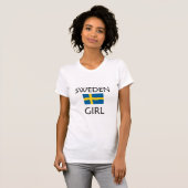 SCHWEDEN-MÄDCHEN T-Shirt (Vorne ganz)