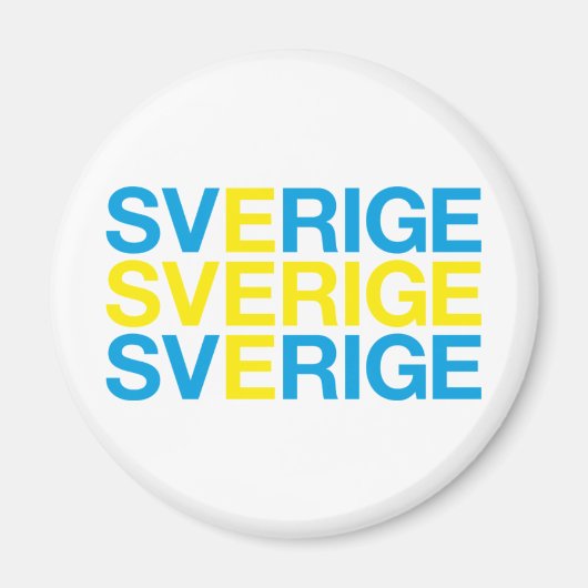 SCHWEDEN MAGNET (Vorne)