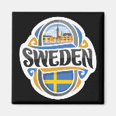 Schweden Magnet (Vorne)