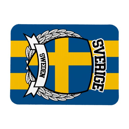 Schweden Magnet (Horizontal)