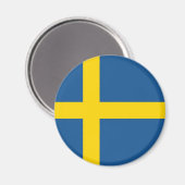 Schweden Magnet (Vorderseite/Rückseite)