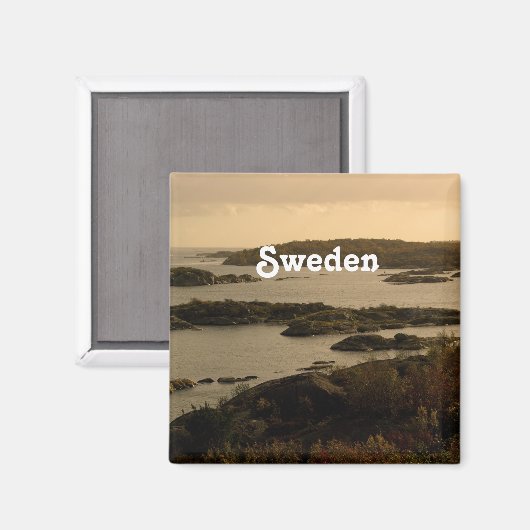 Schweden Magnet (Vorderseite/Rückseite)