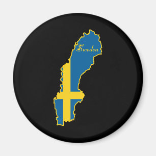 Schweden-Magnet Magnet