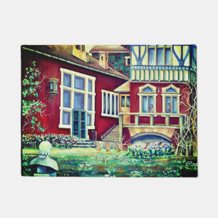 Schweden, malerische Falun-Rote Landschaft Fußmatte