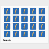 Schweden Map Sticker (Blatt)