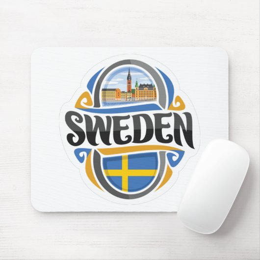 Schweden Mousepad (Mit Mouse)