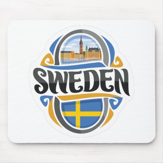 Schweden Mousepad (Vorne)