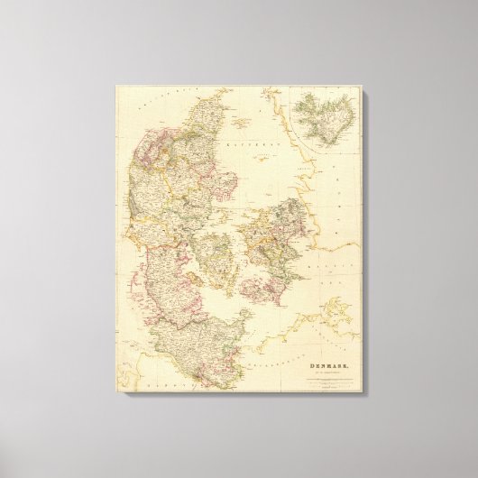 Schweden, Norwegen 2 Leinwanddruck (Vorderseite)