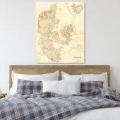 Schweden, Norwegen 2 Leinwanddruck (Insitu (Schlafzimmer))