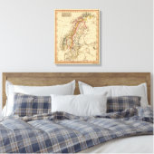 Schweden, Norwegen 3 Leinwanddruck (Insitu (Schlafzimmer))