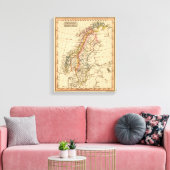 Schweden, Norwegen 3 Leinwanddruck (Insitu (Wohnzimmer))