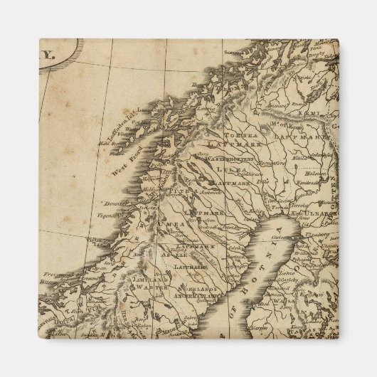 Schweden, Norwegen 3 Magnet (Vorne)
