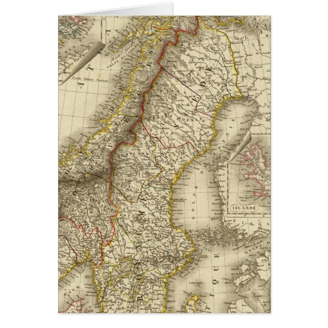 Schweden, Norwegen, Dänemark (Vorne)