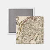 Schweden, Norwegen, Europa 2 Magnet (Vorderseite/Rückseite)