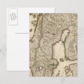 Schweden, Norwegen, Europa 2 Postkarte (Vorne/Hinten)