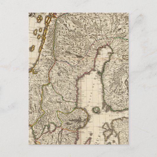 Schweden, Norwegen, Europa 2 Postkarte (Vorderseite)