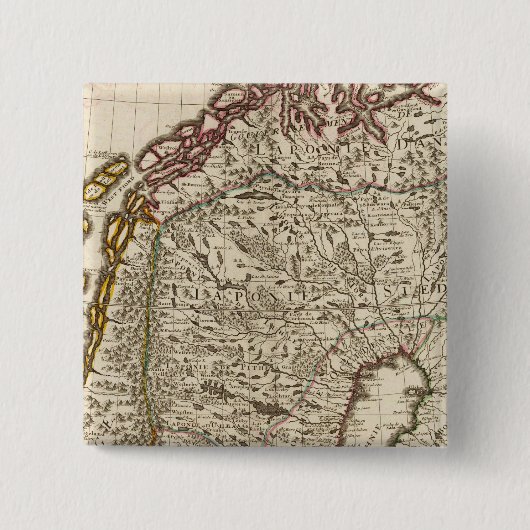 Schweden, Norwegen, Europa Button (Vorderseite)