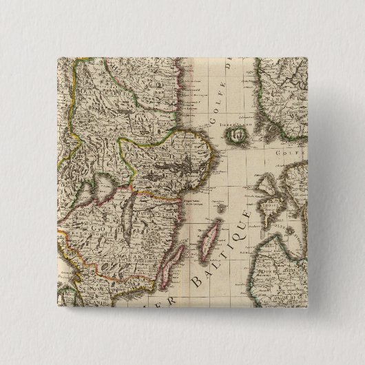 Schweden, Norwegen, Europa Button (Vorderseite)