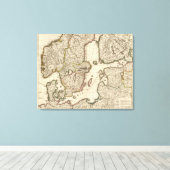 Schweden, Norwegen, Europa Leinwanddruck (Insitu (Holzboden))