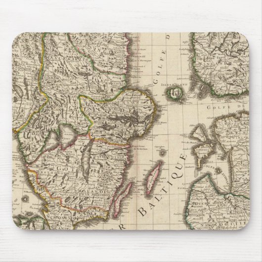 Schweden, Norwegen, Europa Mousepad (Vorne)