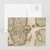 Schweden, Norwegen, Europa Postkarte (Vorne/Hinten)