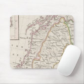 Schweden, Norwegen, Island Mousepad (Mit Mouse)