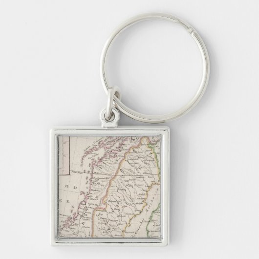 Schweden, Norwegen, Island Schlüsselanhänger (Vorne)