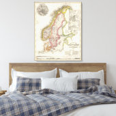 Schweden, Norwegen Leinwanddruck (Insitu (Schlafzimmer))