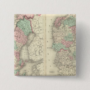 Schweden, Norwegen und Dänemark 2 Button