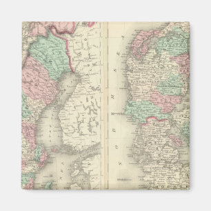 Schweden, Norwegen und Dänemark 2 Magnet