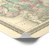 Schweden, Norwegen und Dänemark 2 Poster (Ecke)