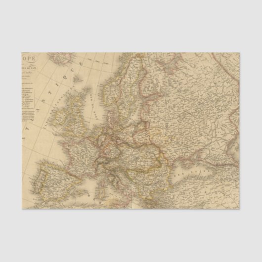 Schweden, Norwegen und Demark Seidenpapier (Vorderseite)