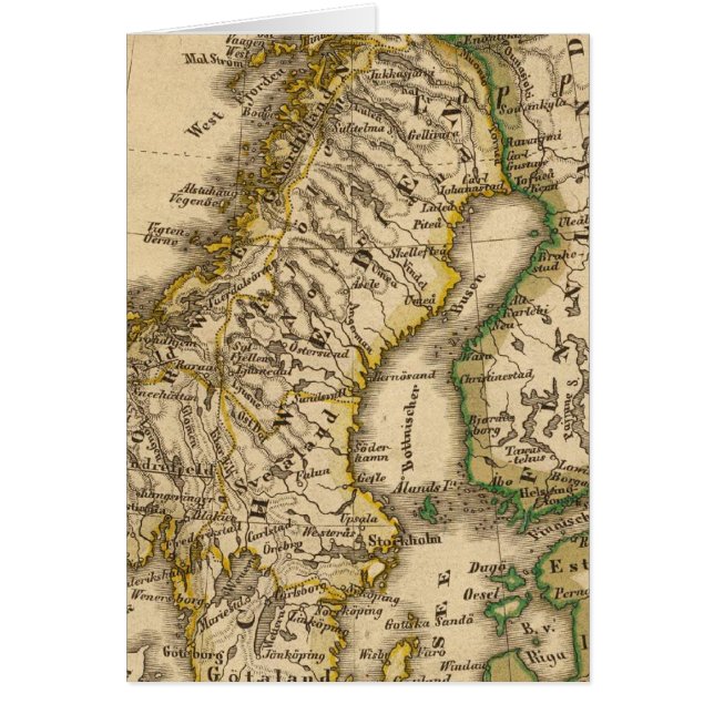 Schweden, Norwegen und Finnland (Vorne)