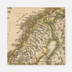 Schweden, Norwegen und Finnland Magnet