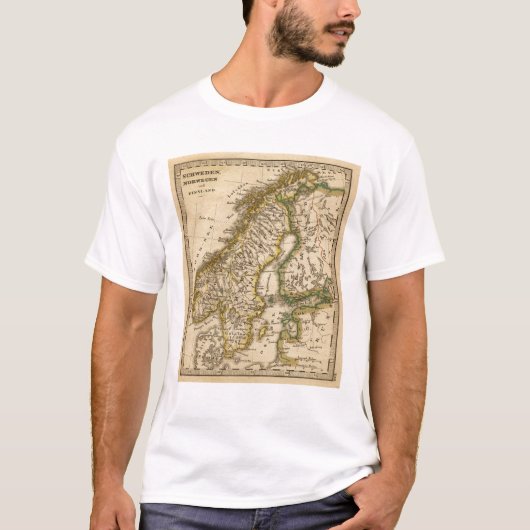 Schweden, Norwegen und Finnland T-Shirt (Vorderseite)