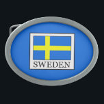 Schweden Ovale Gürtelschnalle<br><div class="desc">Schweden</div>