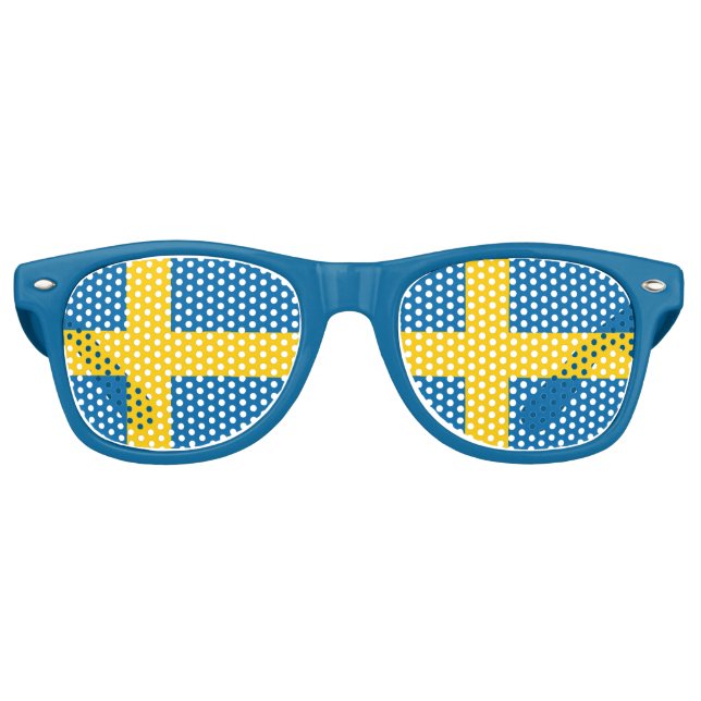 Schweden Partybrille (Vorderseite)