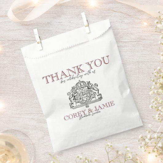 Schweden Pass Geschenktütchen (Ausgeschnitten)