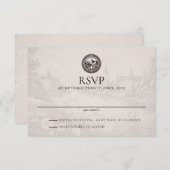 Schweden Passport Wedding RSVP Karte (Vorne/Hinten)