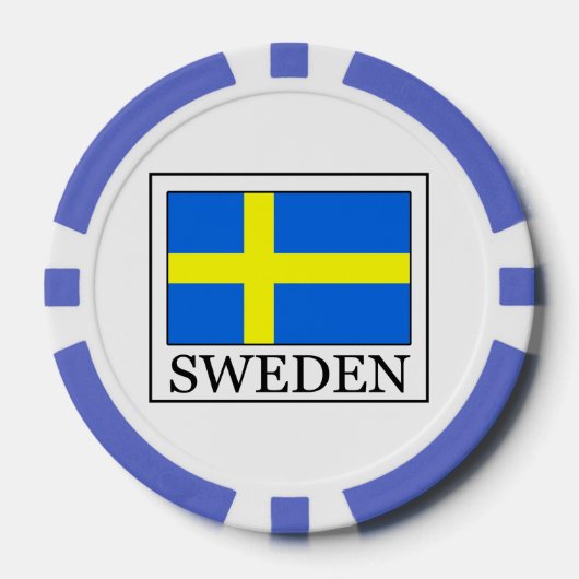 Schweden Pokerchips (Vorderseite)