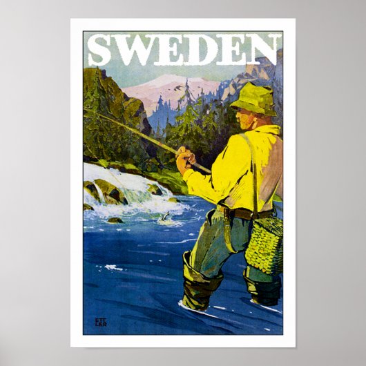 Schweden Poster (Vorne)