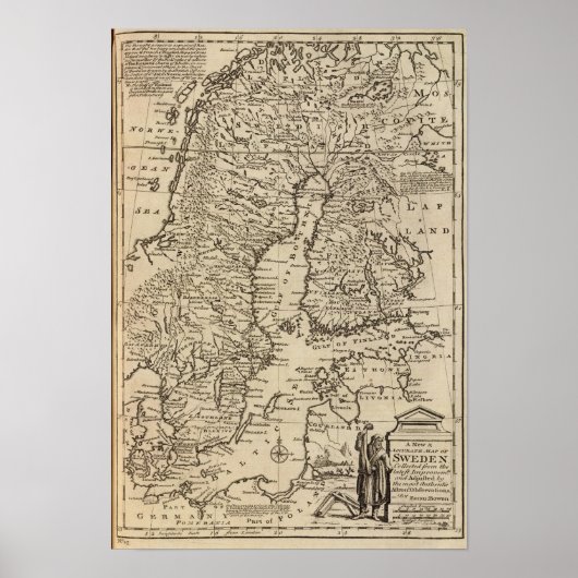 Schweden Poster (Vorne)