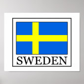 Schweden Poster (Vorne)