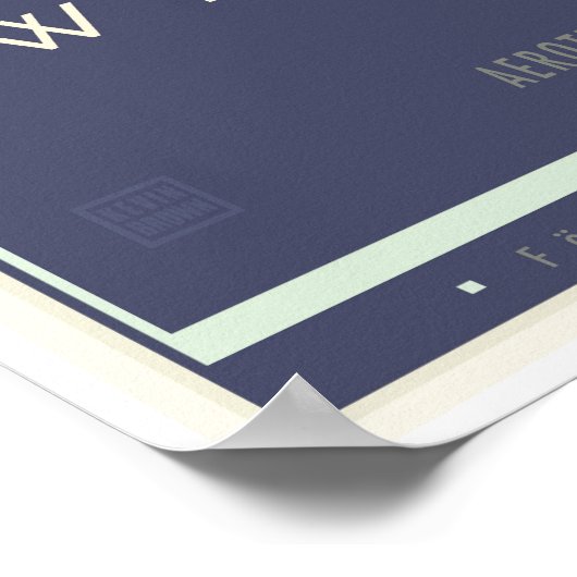 Schweden Poster (Ecke)