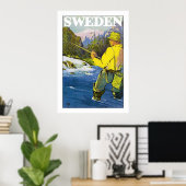 Schweden Poster (Heimbüro)